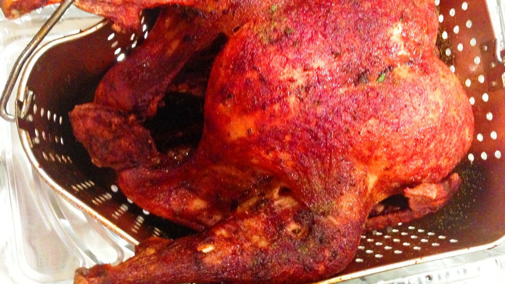 Spice King's Cajun Fried Turkey with Creole Butter Sauce