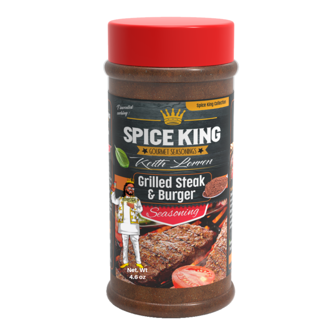 The Spice King Grilled Steak & Burger Seasoning