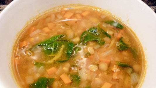 The Spice King’s Lentil & Spinach Soup