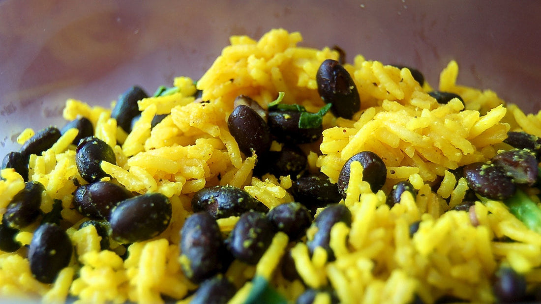 The Spice King's Cuban Black Beans & Yellow Rice