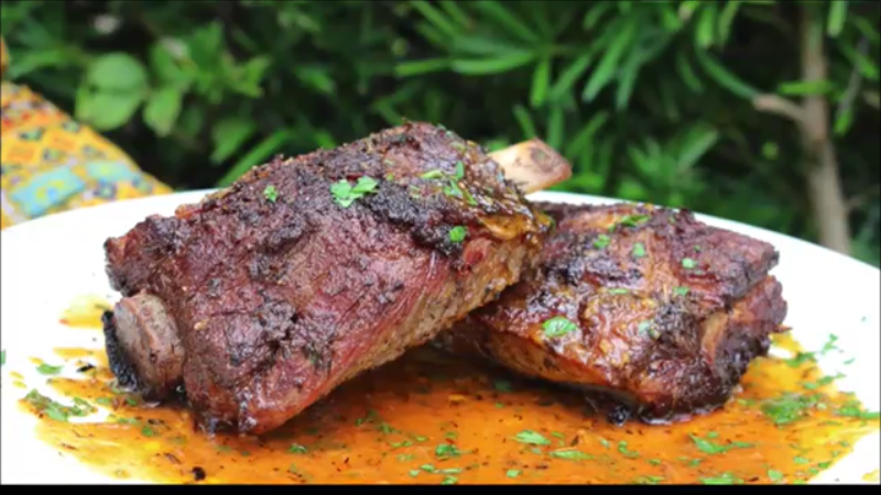 Baby Back Ribs with BBQ Butter