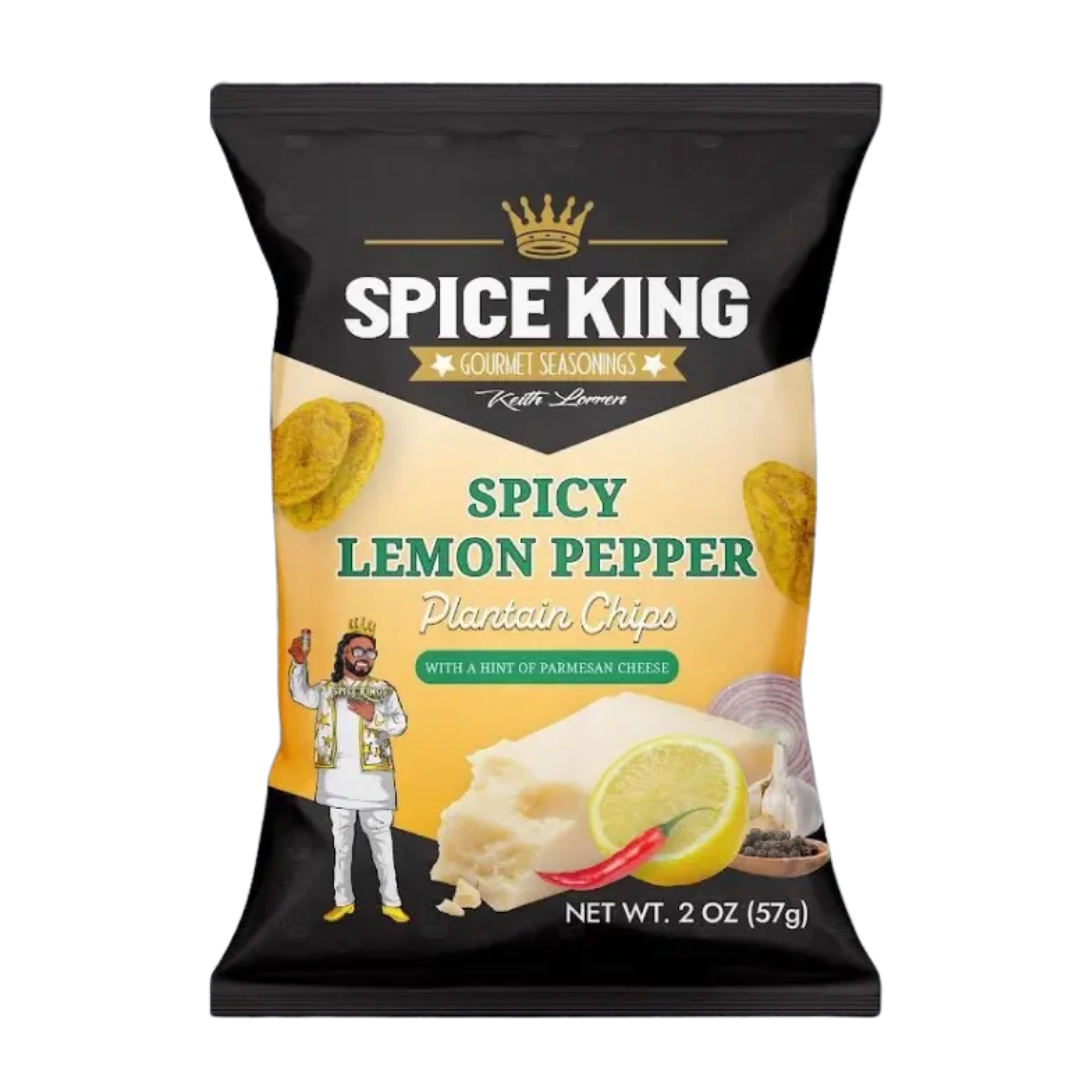 Lemon Pepper Parmasean Plantain Chips