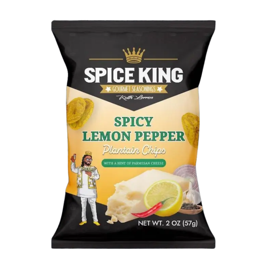 Lemon Pepper Parmasean Plantain Chips
