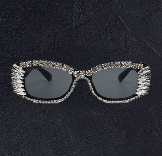 Luxury Sun Glasses : Iced Crown & Onyx Royale