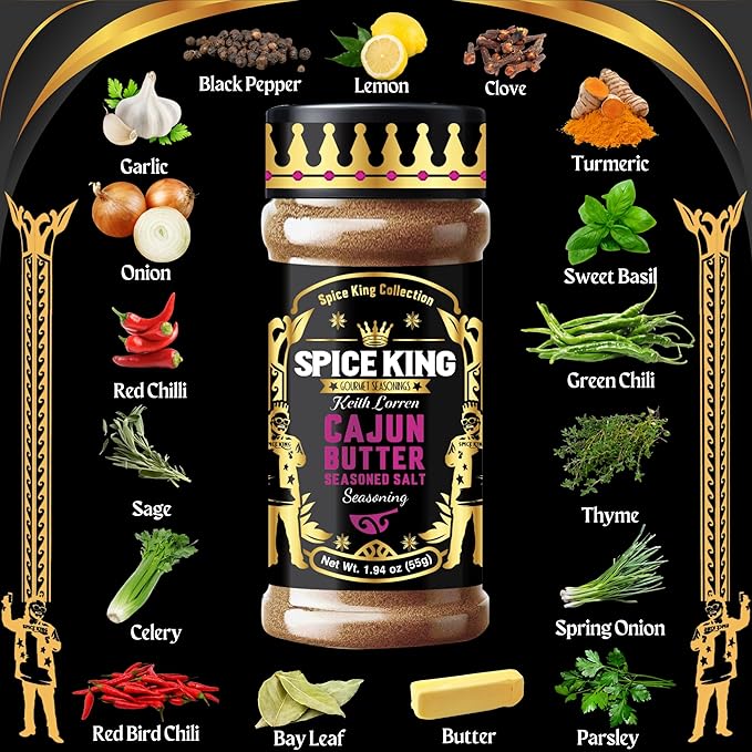 Cajun Butter Seasoned Salt