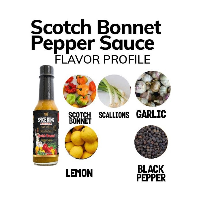 The Spice King Scotch Bonnet Pepper Sauce