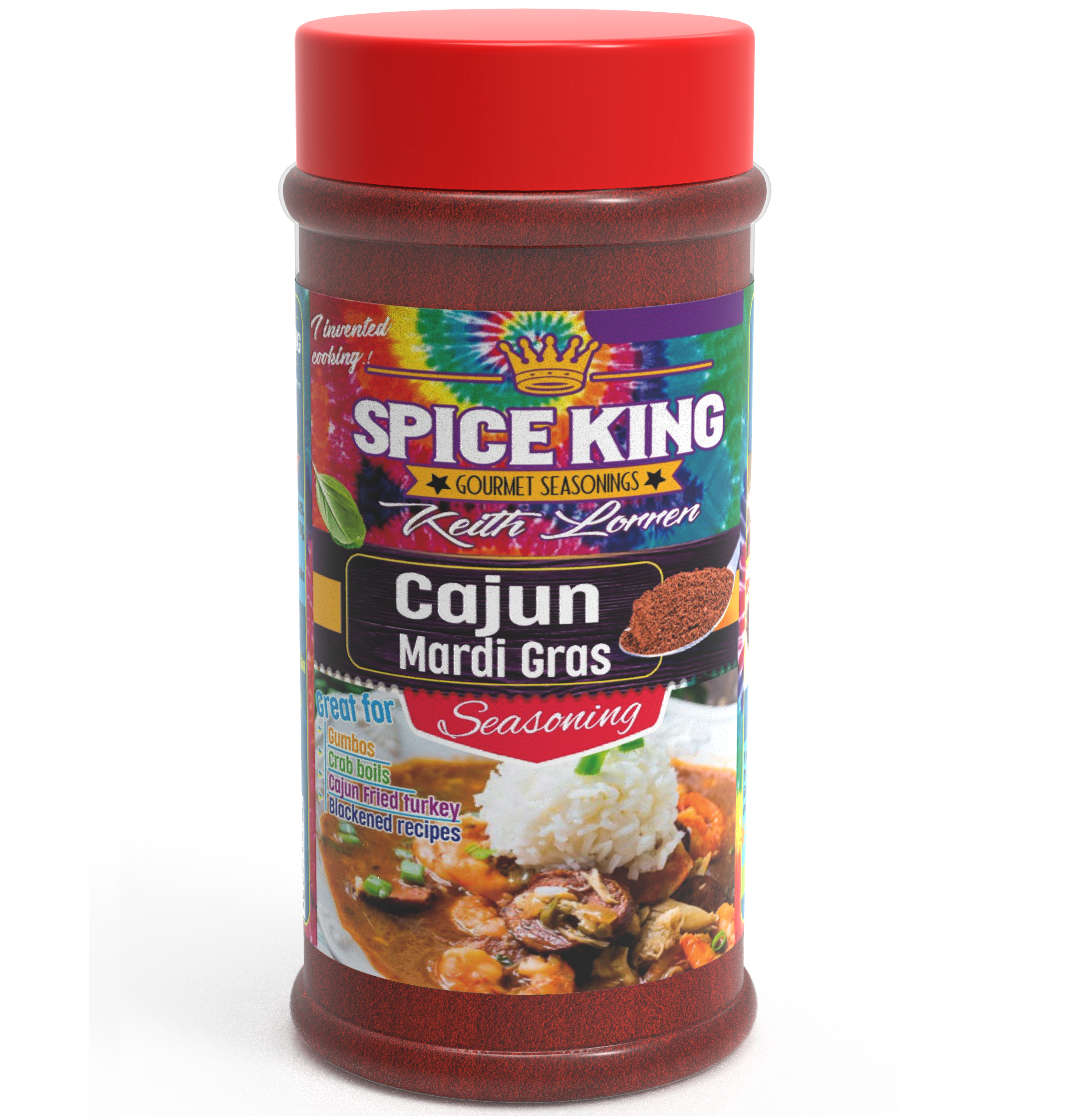 The Spice King Cajun Mardi Gras Seasoning
