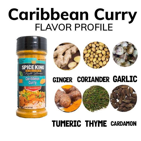 The Spice King Caribbean Curry Seasoning