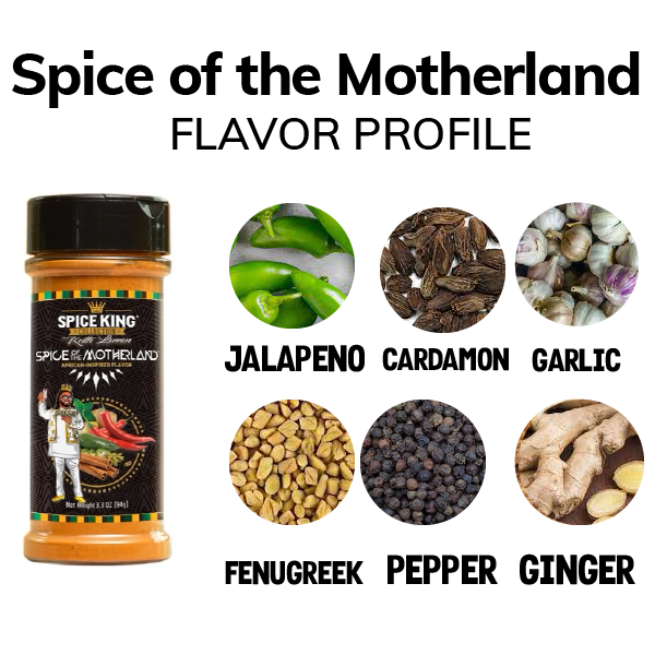 Caribbean Fusion - Gourmet Spices and Seasonings Set -3 pack