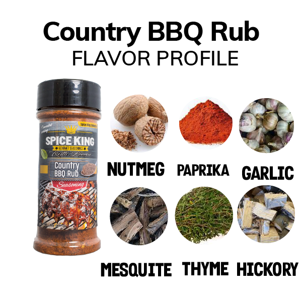 The Spice King Country BBQ Rub Seasoning